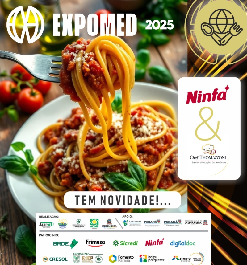 Imagem de cardápio Ninfa e Chef Thomazzoni